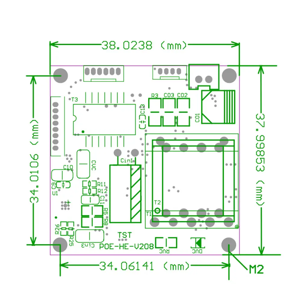 TSD-PD3827-Dimension