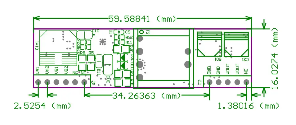 TSD-PD6015-Dimension