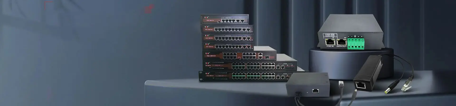 1 Port Passive PoE Midspan